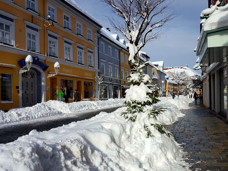 Fussgängerzone Murnau Winter