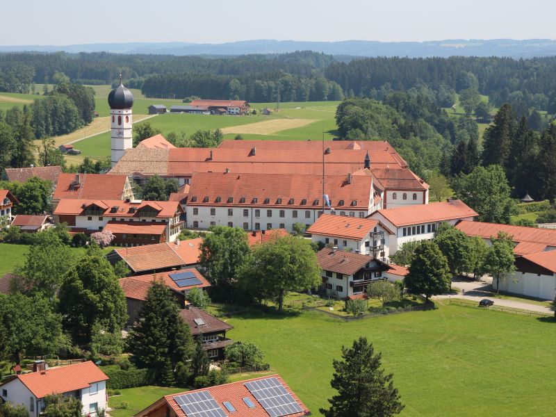 Kloster Beuerberg Luftbild