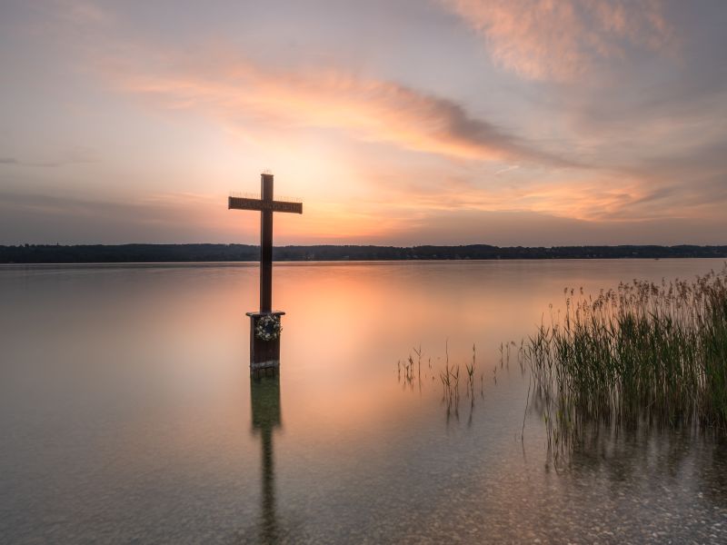 Gedenkkreuz König Ludwig Starnberger See