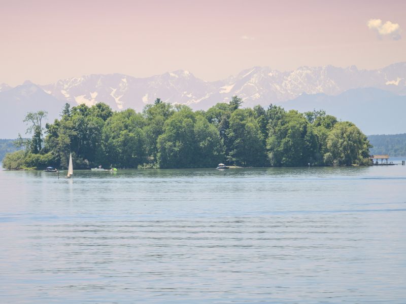 Roseninsel Starnberger See
