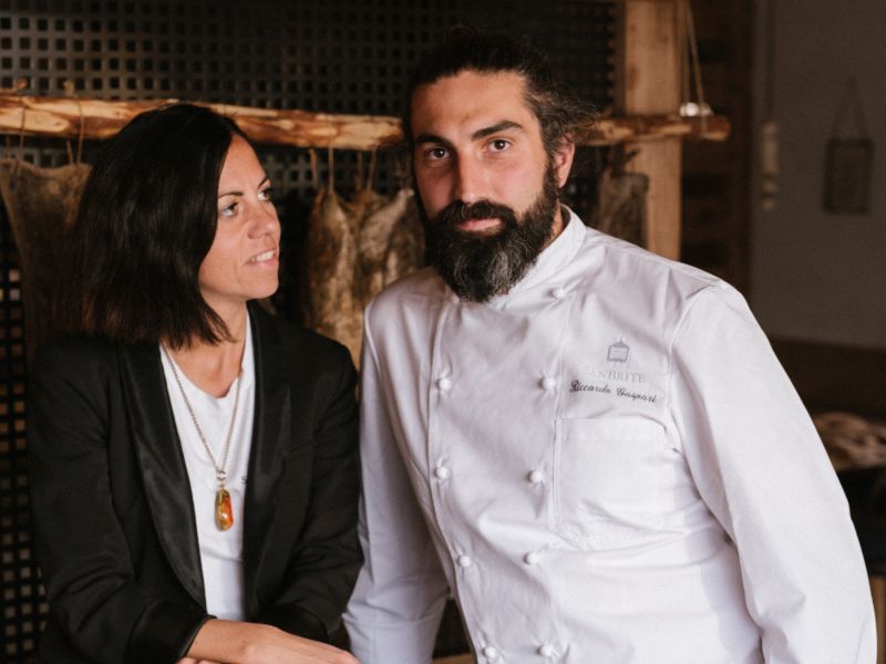 Ludovica und Riccardo Gaspari SanBrite Restaurant