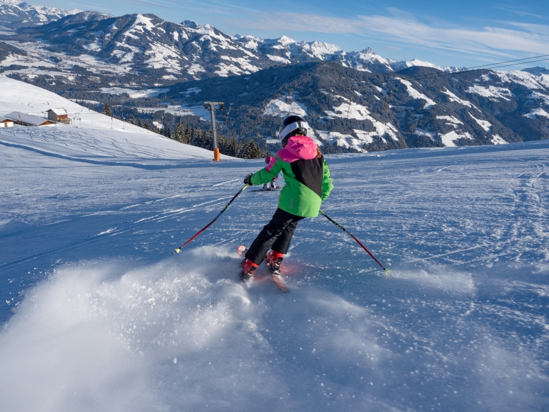 Skifahren Kinder Niederau