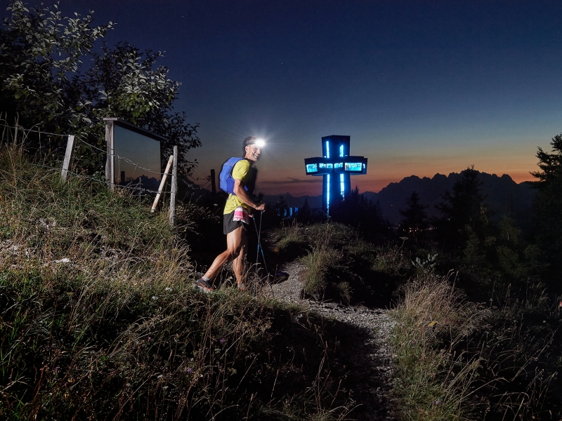 Nacht Jakobskreuz Pillerseetal Trailrunning