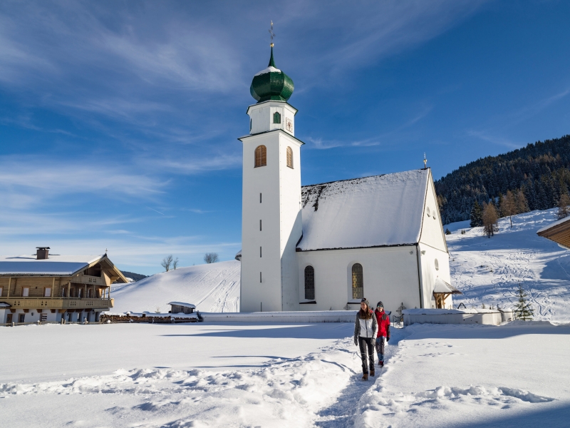 Winterwandern, Kapelle